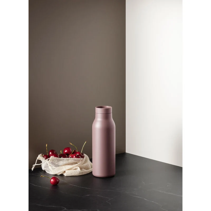 Eva Solo Isolierflasche Urban, Thermofalsche, Edelstahl, Kunststoff, Vintage Brown, 0.5 L, 575013
