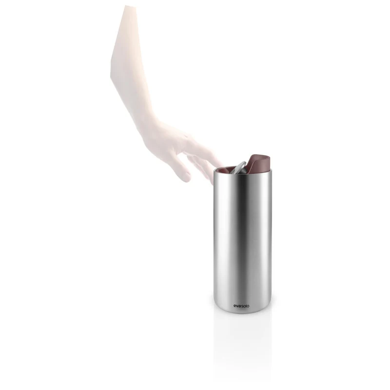 Eva Solo To Go Cup Urban, Tasse, Edelstahl, Kunststoff, Vintage Brown, 0.35 L, 567111
