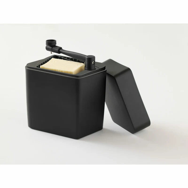 Rosti Käsebox Classic Black, Käseschneider, Kunststoff, Schwarz, 34006