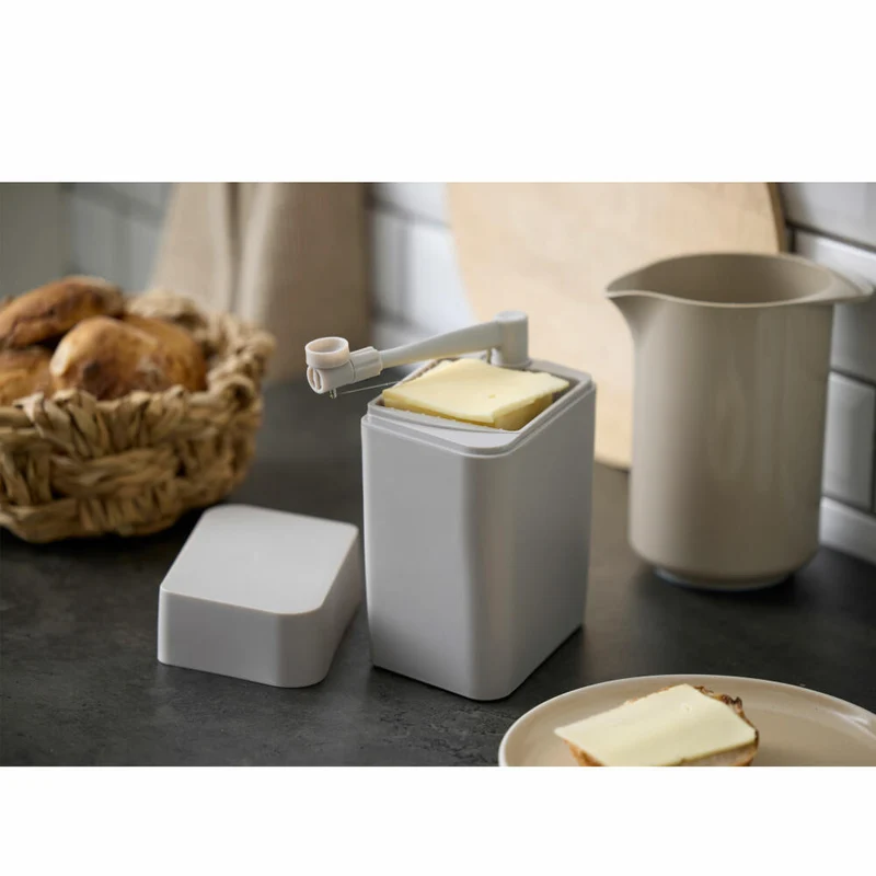 Rosti Käsebox Classic Humus, Käseschneider, Kunststoff, Braun, 34007