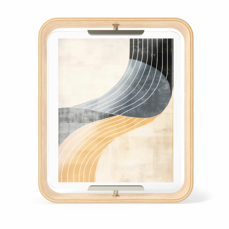 Umbra Tischbilderrahmen Bellwood, Fotorahmen, Holz, Glas, Natur, 10x15 cm, 1022486-390