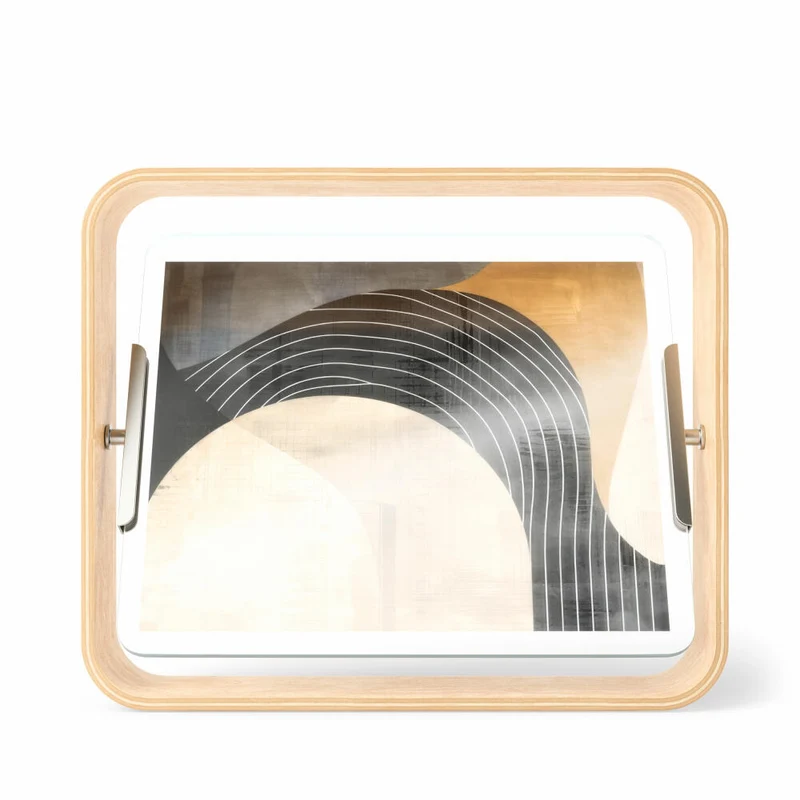 Umbra Tischbilderrahmen Bellwood, Fotorahmen, Holz, Glas, Natur, 10x15 cm, 1022486-390