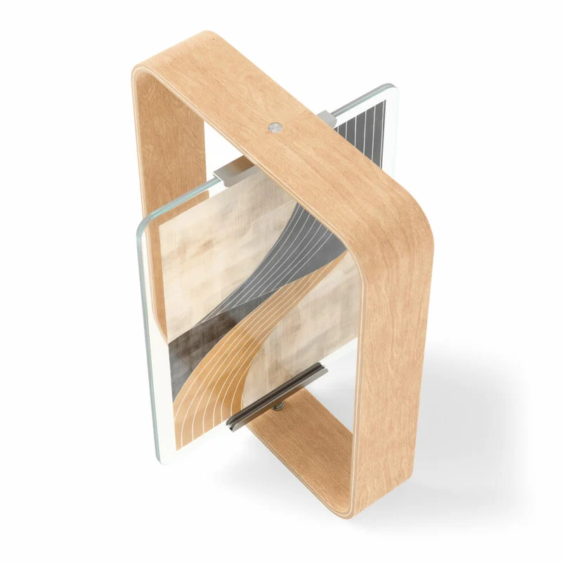 Umbra Tischbilderrahmen Bellwood, Fotorahmen, Holz, Glas, Natur, 10x15 cm, 1022486-390