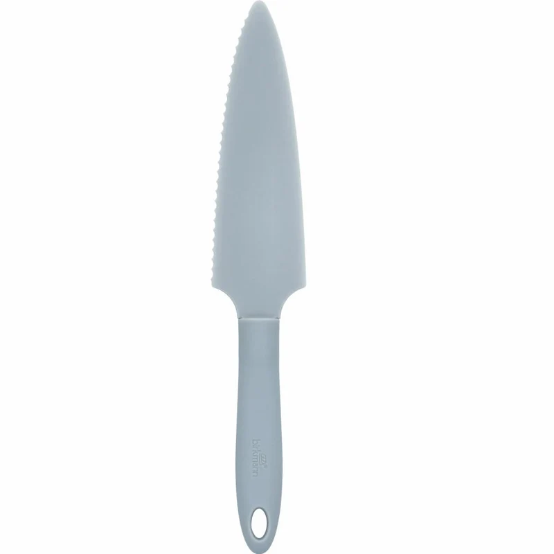 Birkmann Bakers Best Tortenmesser, Kuchenmesser, Torten Messer, Kunststoff, Grau, 31 cm, 424395