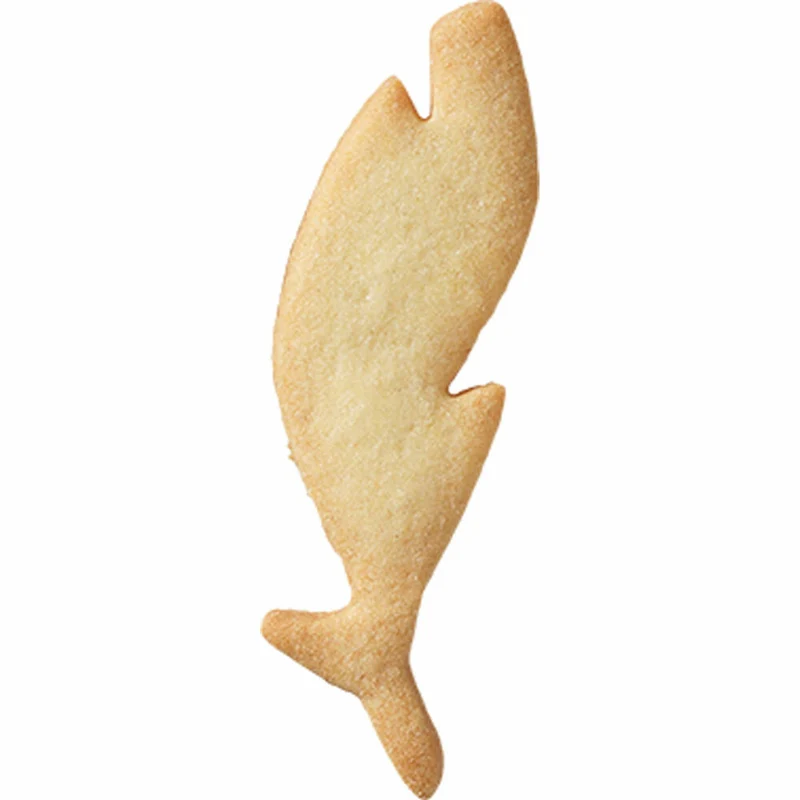 Birkmann Ausstechform Feder, Ausstecher, Plätzchenform, Keks, Plätzchen, Weißblech, 8 cm, 123366