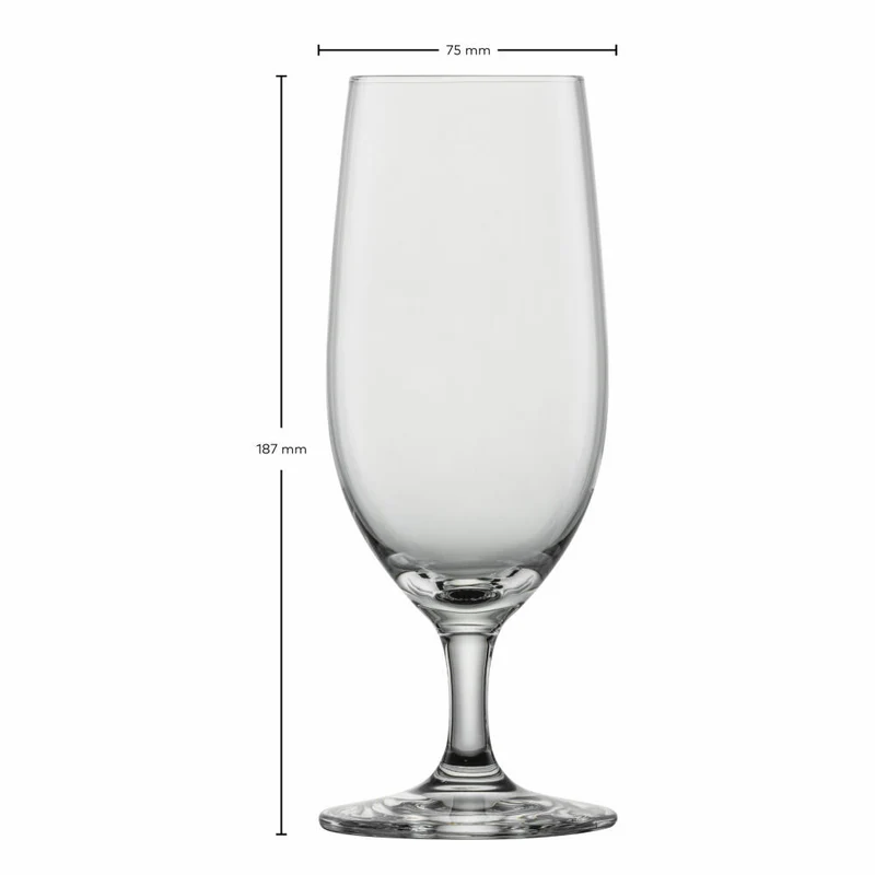 Schott Zwiesel Biertulpe Beer Basic 4er Set, Kristallglas, Transparent, 380 ml, 123659