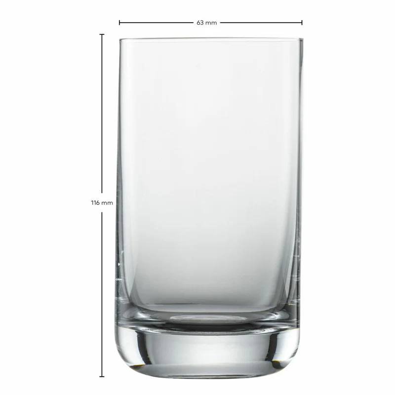 Schott Zwiesel Wasserglas Simple 6er Set, Kristallglas, Transparent, 255 ml, 123661