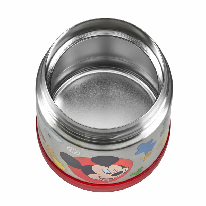 THERMOS Isolier-Speisegefäß kids FUNTAINER FOOD JAR DISNEY Mickey, Speisebehälter, Thermobehälter, Edelstahl, 300 ml, 4114411030