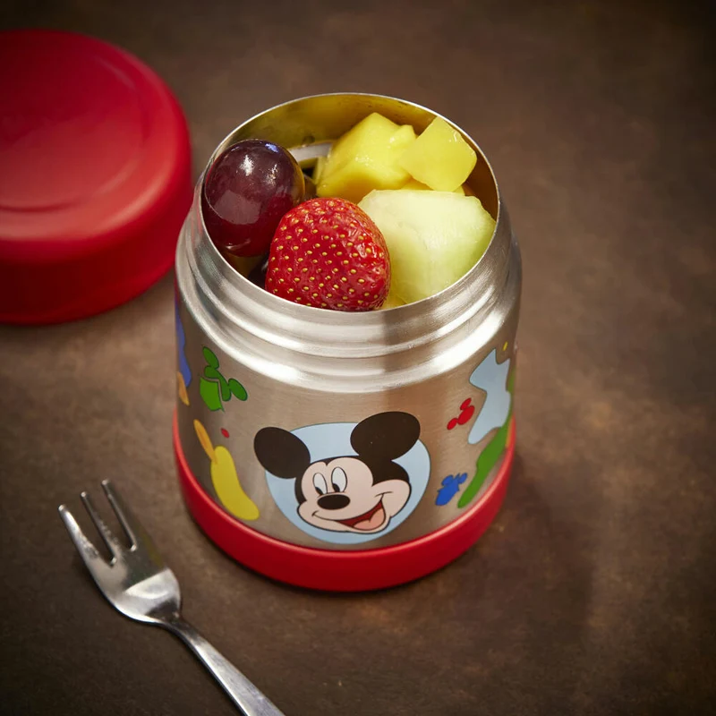 THERMOS Isolier-Speisegefäß kids FUNTAINER FOOD JAR DISNEY Mickey, Speisebehälter, Thermobehälter, Edelstahl, 300 ml, 4114411030