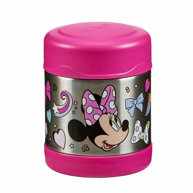 THERMOS Isolier-Speisegefäß kids FUNTAINER FOOD JAR DISNEY Minnie, Speisebehälter, Thermobehälter, Edelstahl, 300 ml, 4114412030
