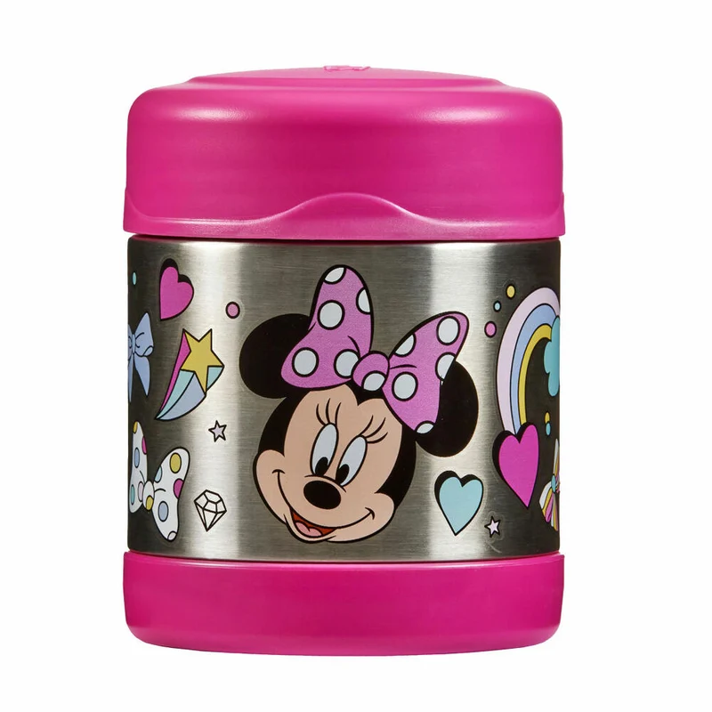 THERMOS Isolier-Speisegefäß kids FUNTAINER FOOD JAR DISNEY Minnie, Speisebehälter, Thermobehälter, Edelstahl, 300 ml, 4114412030