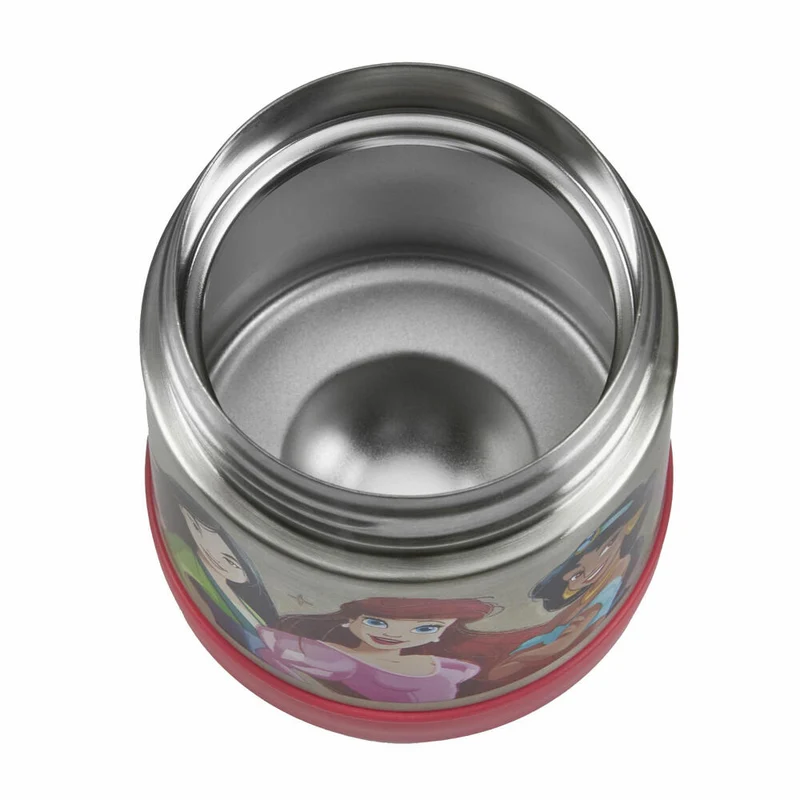 THERMOS Isolier-Speisegefäß kids FUNTAINER FOOD JAR DISNEY Princesses, Speisebehälter, Thermobehälter, Edelstahl, 300 ml, 4114413030