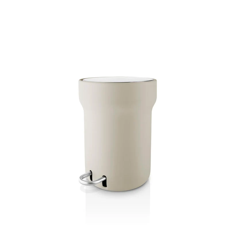 Eva Solo Treteimer Citadel, Mülleimer, Badeimer, Edelstahl, Kunststoff, Sand, 5 L, 537781