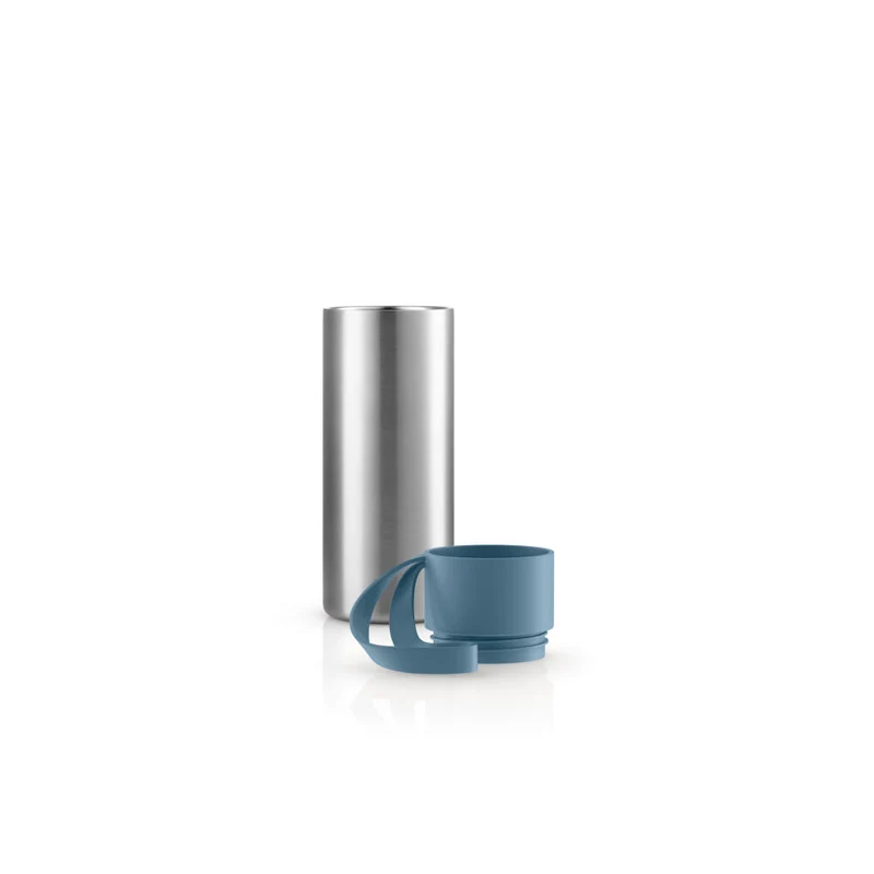 Eva Solo To Go Cup, Becher, Tasse, Edelstahl, Kunststoff, Dusty Blue, 0.35 L, 567005