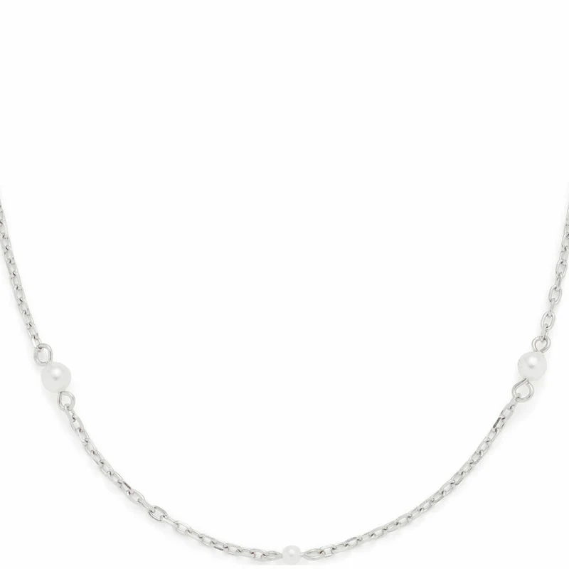 Leonardo Jewels Halskette 42 Navina CIAO, Kette, Schmuckkette, Modeschmuck, Edelstahl, Glasperlen, 024452