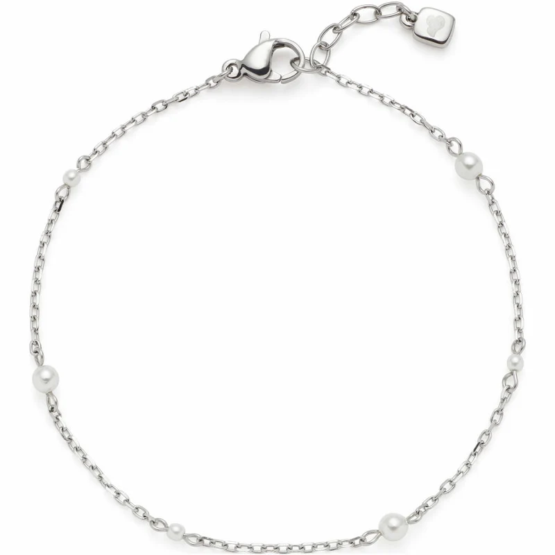 Leonardo Jewels Armband Navina CIAO, Schmuckarmband, Armkette, Modeschmuck, Edelstahl, Glasperlen, 024453