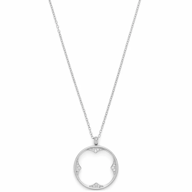 Leonardo Jewels Halskette 60 Campagnola CIAO, Kette, Schmuckkette, Modeschmuck, Edelstahl, Glassteine, 024460