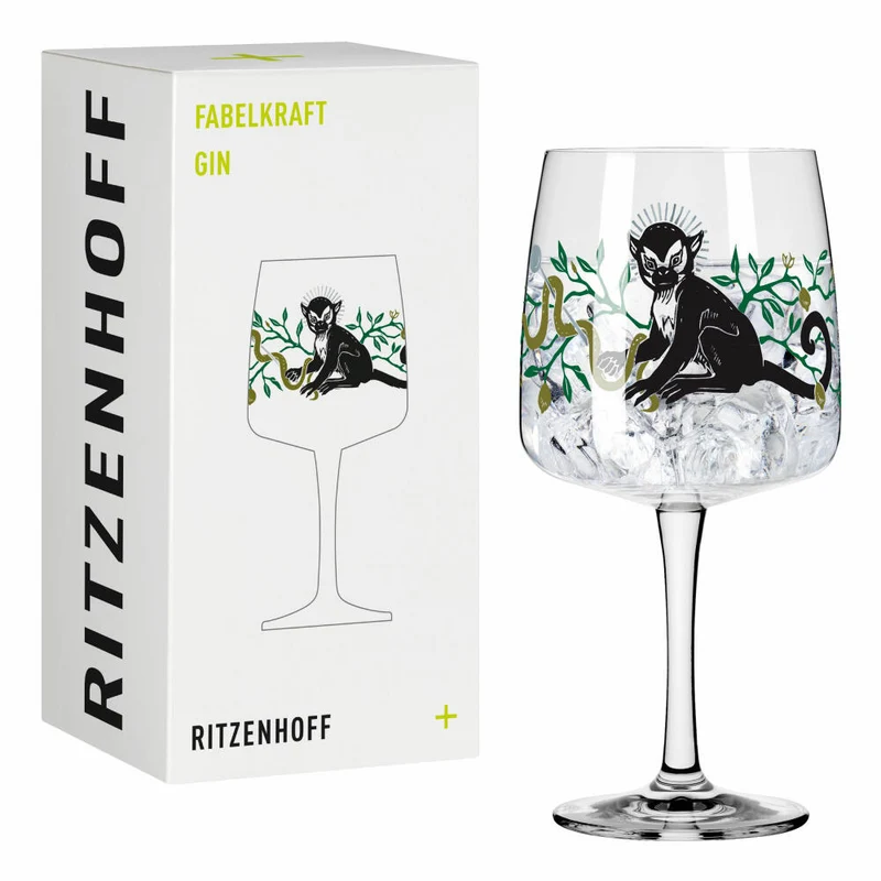 Ritzenhoff Gin-Becher Fabelkraft Gin 001, Gin Glas, Karin Rytter, Kristallglas, 700 ml, 3458001