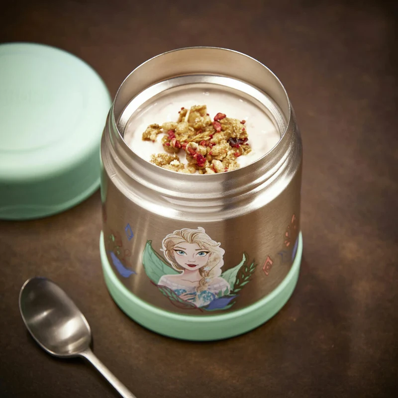 THERMOS Isolier-Speisegefäß kids FUNTAINER FOOD JAR DISNEY Frozen II, Speisebehälter, Thermobehälter, Edelstahl, 300 ml, 4114414030