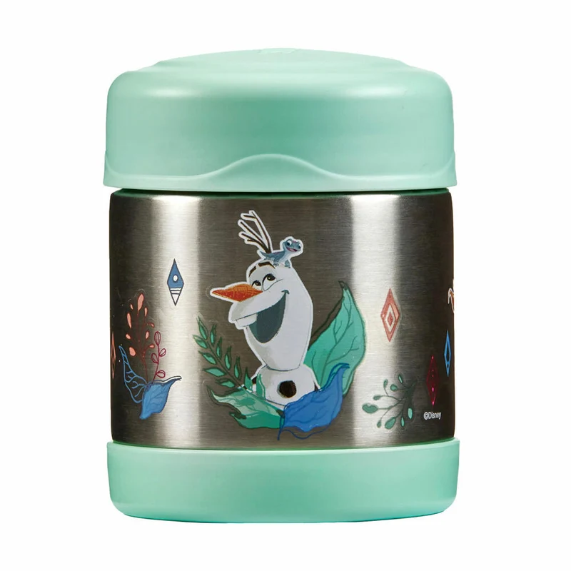 THERMOS Isolier-Speisegefäß kids FUNTAINER FOOD JAR DISNEY Frozen II, Speisebehälter, Thermobehälter, Edelstahl, 300 ml, 4114414030