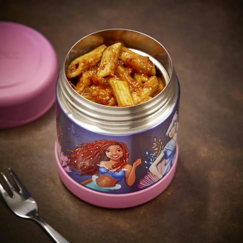 THERMOS Isolier-Speisegefäß kids FUNTAINER FOOD JAR DISNEY Mermaid, Speisebehälter, Thermobehälter, Edelstahl, 300 ml, 4114415030