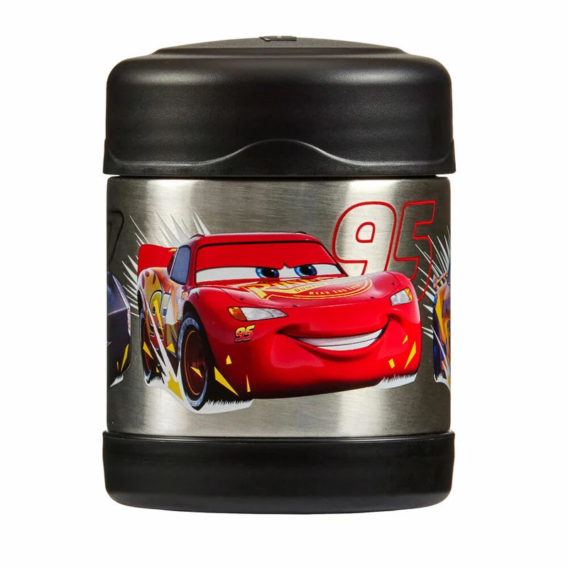 THERMOS Isolier-Speisegefäß kids FUNTAINER FOOD JAR DISNEY Cars, Speisebehälter, Thermobehälter, Edelstahl, 300 ml, 4114416030