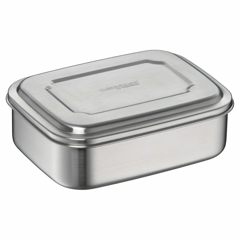 THERMOS Essensbehälter TC SANDWICH BOX, Lunchbox, Brotdose, Edelstahl, Saphire Blue, 1 L, 4168259100