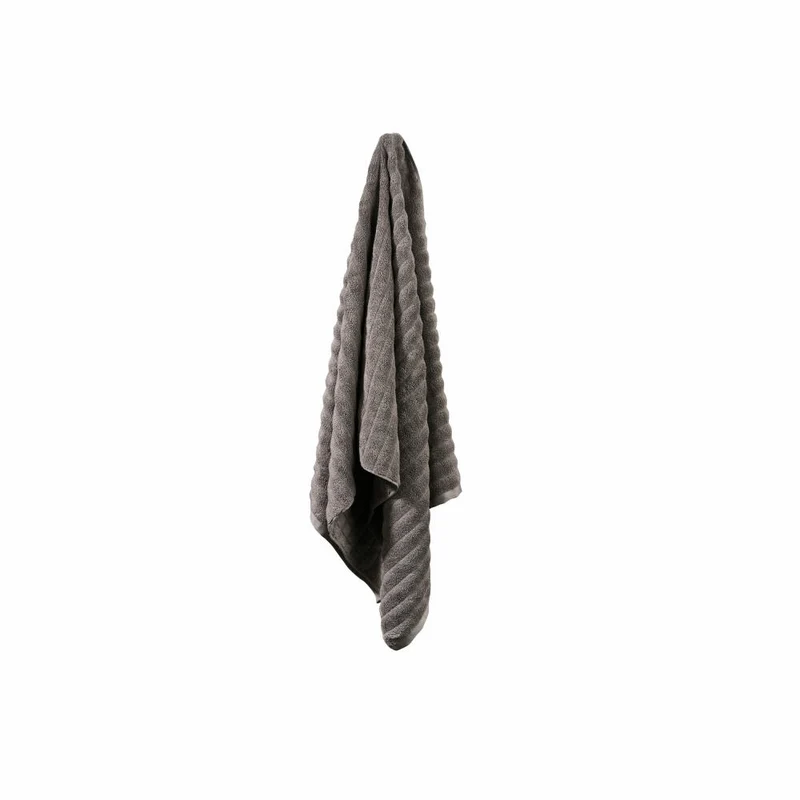 Zone Denmark Badehandtuch Inu Taupe, 100% Baumwolle, Braun, 70 x 140 cm, 29544