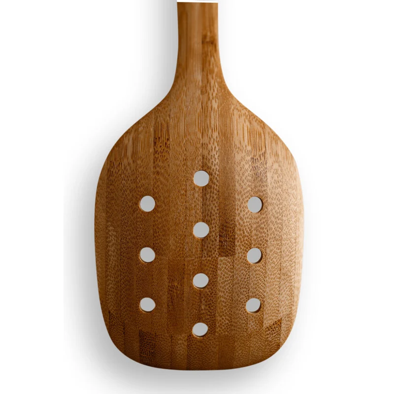 Eva Solo Schaumlöffel Nordic kitchen, Küchenlöffel, Kochlöffel, Bambus, Bamboo, 29 cm, 530474