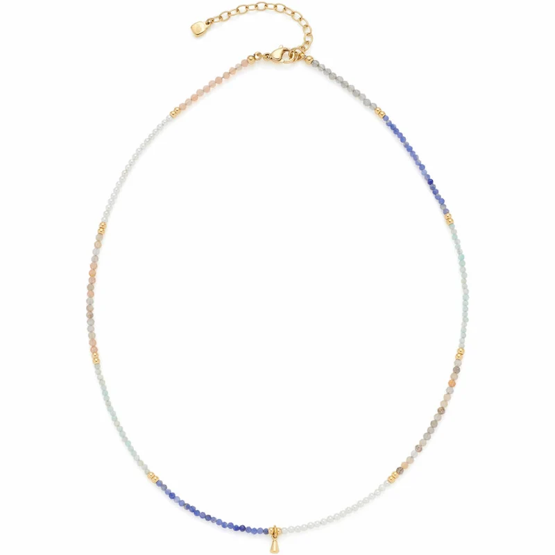 Leonardo Jewels Halskette 42 gold Babelli CIAO, Kette, Schmuckkette, Modeschmuck, Edelstahl IP gold, IP, Perlen, 024470