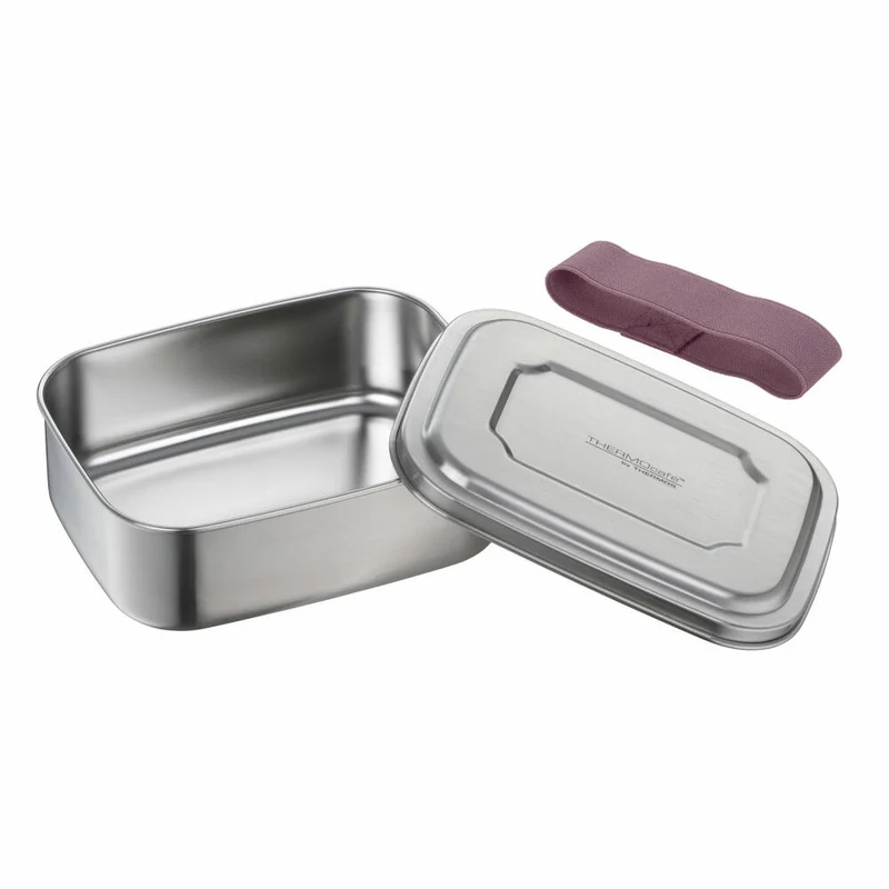 THERMOS Essensbehälter TC SANDWICH BOX, Lunchbox, Brotdose, Edelstahl, Rose Gold, 0.8 L, 4168284080