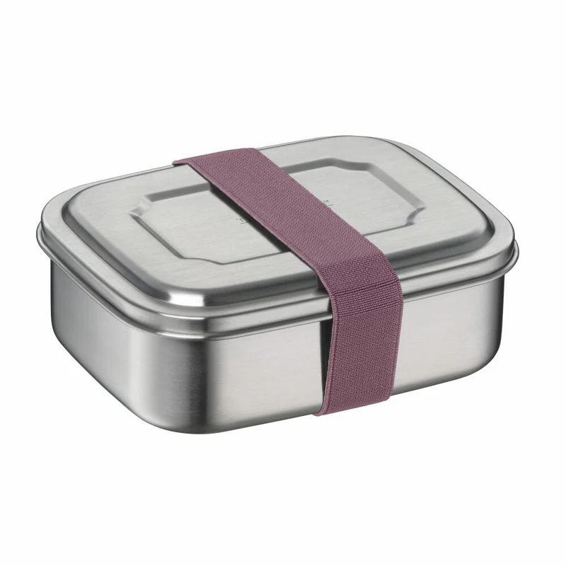 THERMOS Essensbehälter TC SANDWICH BOX, Lunchbox, Brotdose, Edelstahl, Rose Gold, 0.8 L, 4168284080
