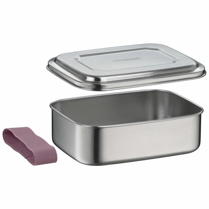 THERMOS Essensbehälter TC SANDWICH BOX, Lunchbox, Brotdose, Edelstahl, Rose Gold, 1 L, 4168284100