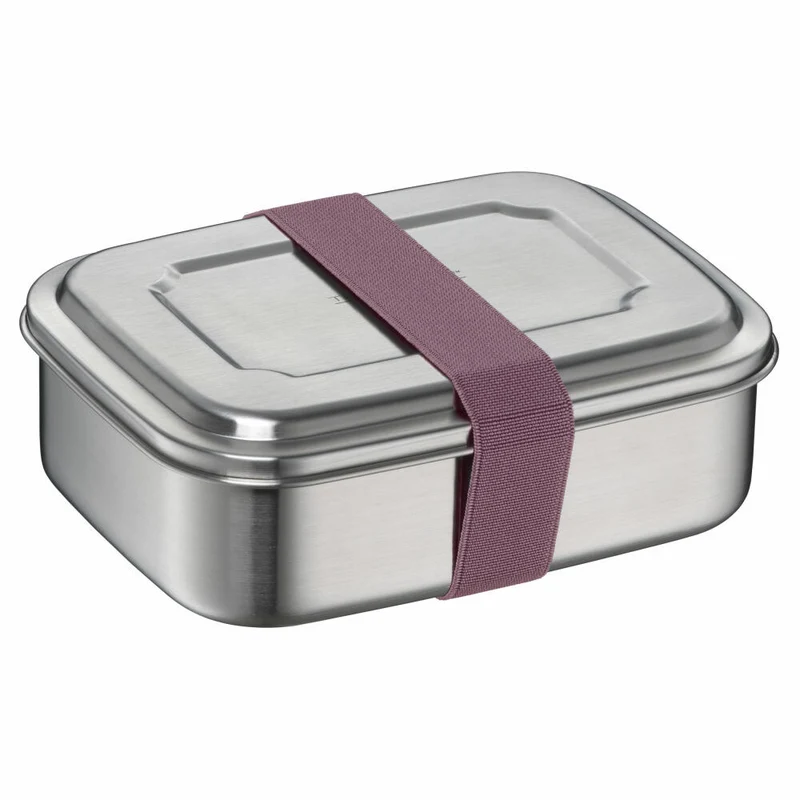 THERMOS Essensbehälter TC SANDWICH BOX, Lunchbox, Brotdose, Edelstahl, Rose Gold, 1 L, 4168284100