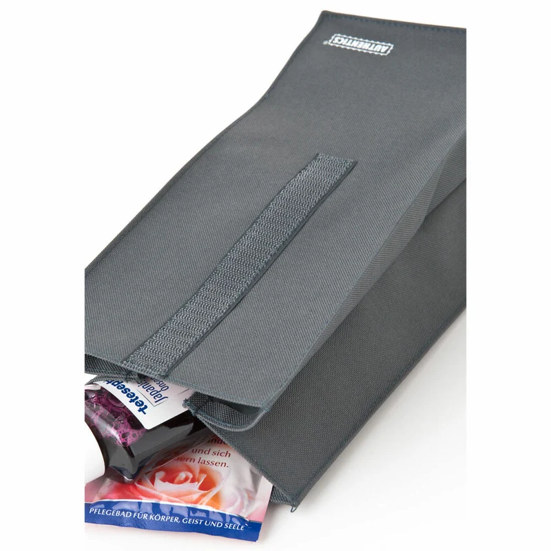 Authentics ROLL BAG M, Kulturtasche, Kosmetiktasche, wasserabweisend, PET, Dunkelgrau, 6031212