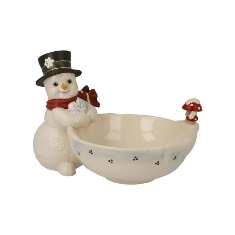 Goebel Schale Verschneiter Winter, Steingut, Bunt, 12 cm, 66704561