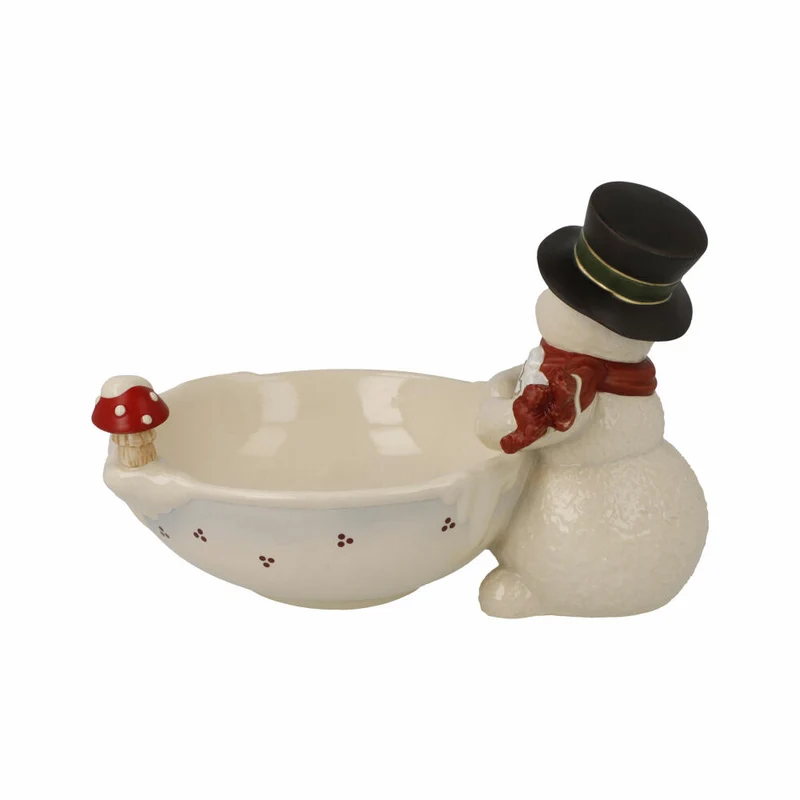 Goebel Schale Verschneiter Winter, Steingut, Bunt, 12 cm, 66704561