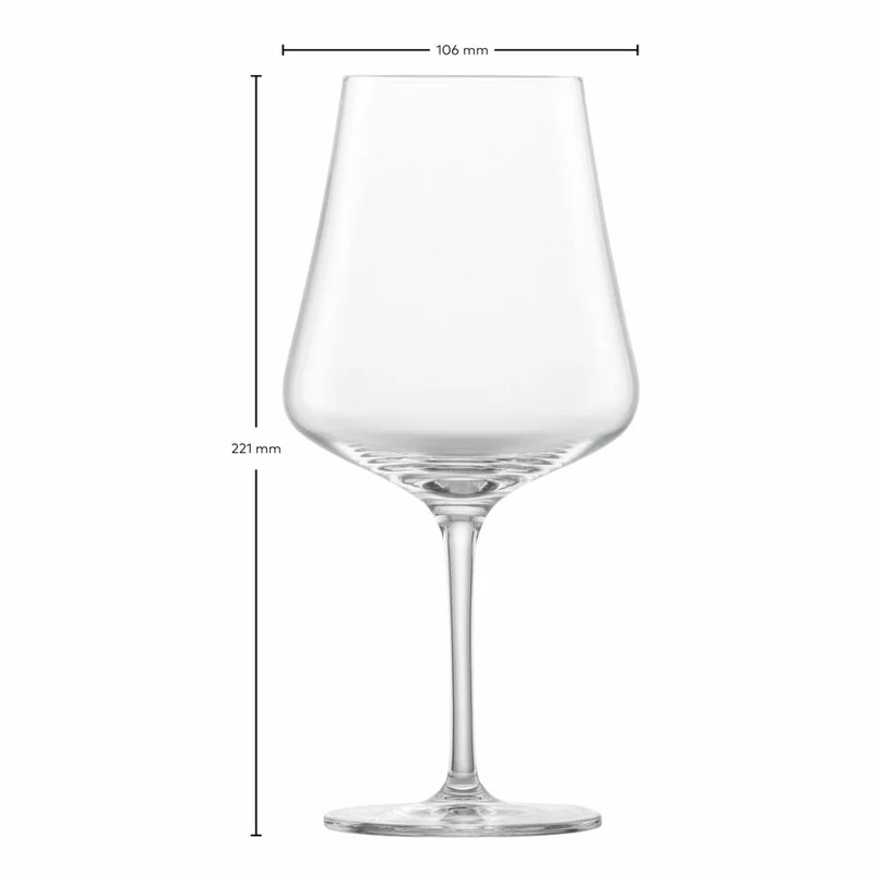 Zwiesel Glas Burgunderglas Bouquet 2er Set, Kristallglas, Transparent, 657 ml, 123738