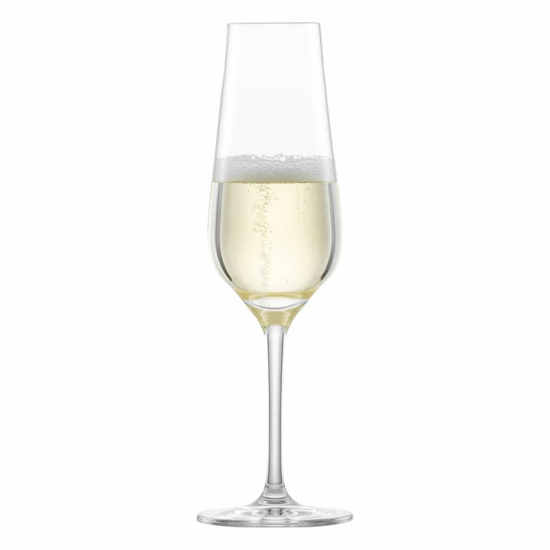 Zwiesel Glas Sektglas Bouquet 2er Set mit Moussierpunkt, Kristallglas, Transparent, 247 ml, 123740