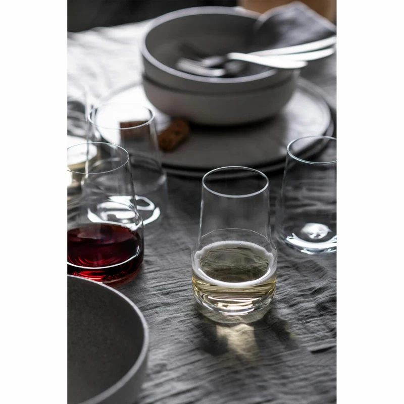 Zwiesel Glas Rotwein Tumbler Level 2er Set, Kristallglas, Transparent, 550 ml, 123912