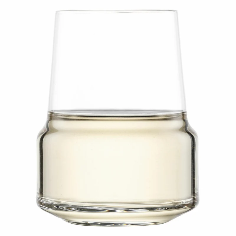 Zwiesel Glas Weißwein Tumbler Level 2er Set, Kristallglas, Transparent, 378 ml, 123913