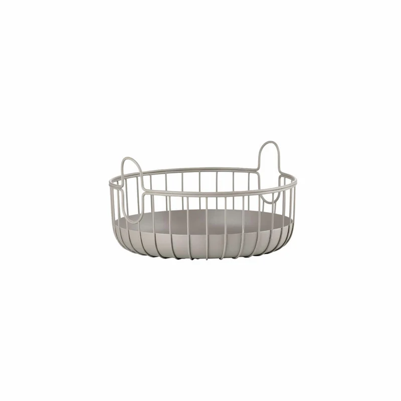 Zone Denmark Korb Inu Taupe, Aufbewahrungskorb, Stahl, Braun, 22 x 8 cm, 33563