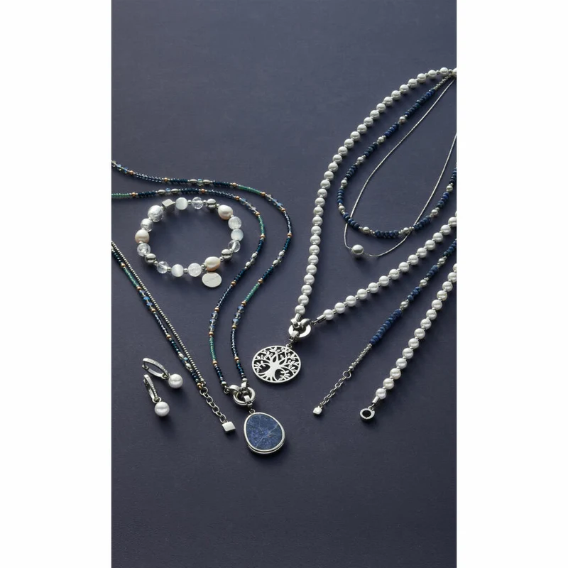 Leonardo Jewels Anhänger Prilla Clip&Mix, Schmuckanhänger, Kettenanhänger, Edelstahl, Sodalithstein, 024557