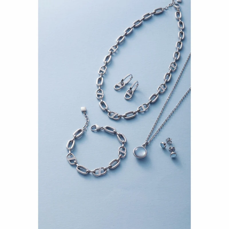 Leonardo Jewels Anhänger Narea Beautys, 2er Set, Ohrring-Anhänger, Ohrschmuck, Edelstahl, Zirkonia, 024278
