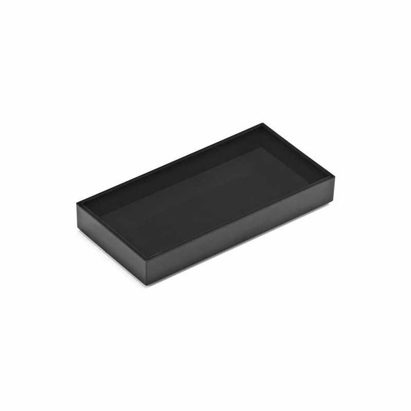 Authentics STACK STACK Inlay S, 2er Set, Tablett, Ordnungssystem, Ablageschale, ABS, Mittelgrau, 15 x 7.5 x 2 cm, 1031213