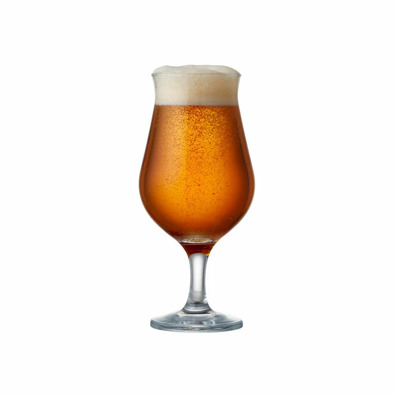 Lyngby Glas Bierglas Juvel 4er Set, Kalk-Soda-Glas, Transparent, 405 ml, 34410
