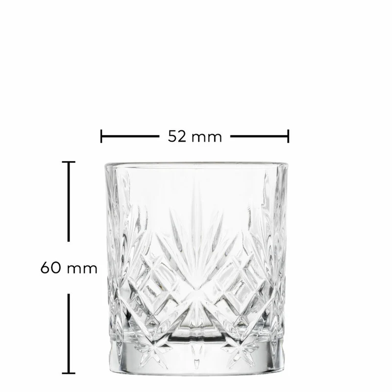 Schott Zwiesel Schnapsglas Show 4er Set, Kristallglas, Transparent, 78 ml, 123932