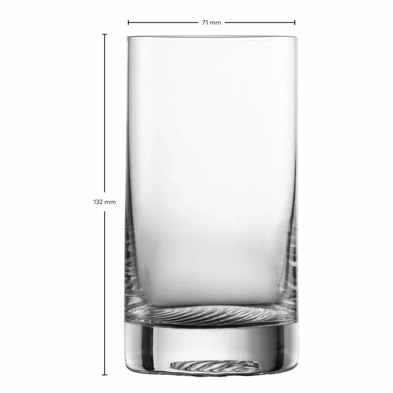 Zwiesel Glas Allround Becher Echo 4er Set, Kristallglas, Transparent, 411 ml, 123376