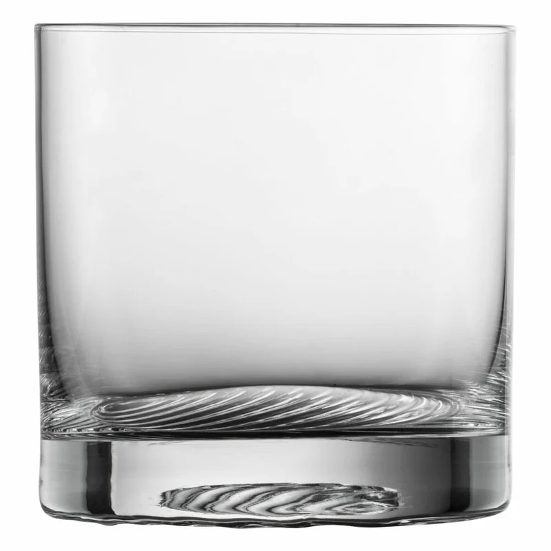 Zwiesel Glas Whiskyglas groß Echo 4er Set, Kristallglas, Transparent, 399 ml, 123377