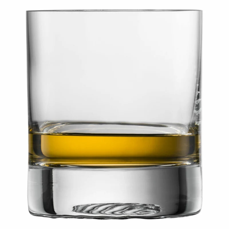 Zwiesel Glas Whiskyglas klein Echo 4er Set, Kristallglas, Transparent, 200 ml, 123379